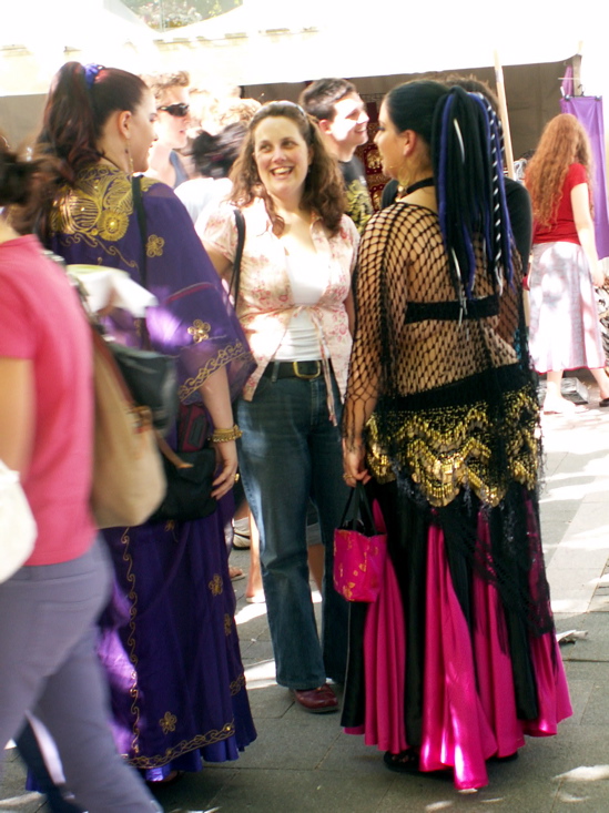 Colour at the multicultural festival