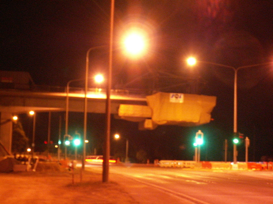 Gungahlin Drive under construction